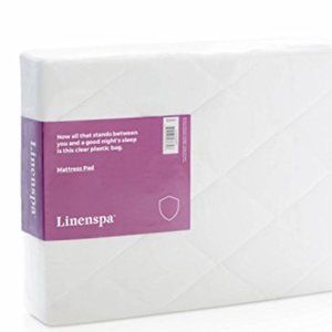 LINENSPA Quilted Microfiber Mattress Pad – Twin